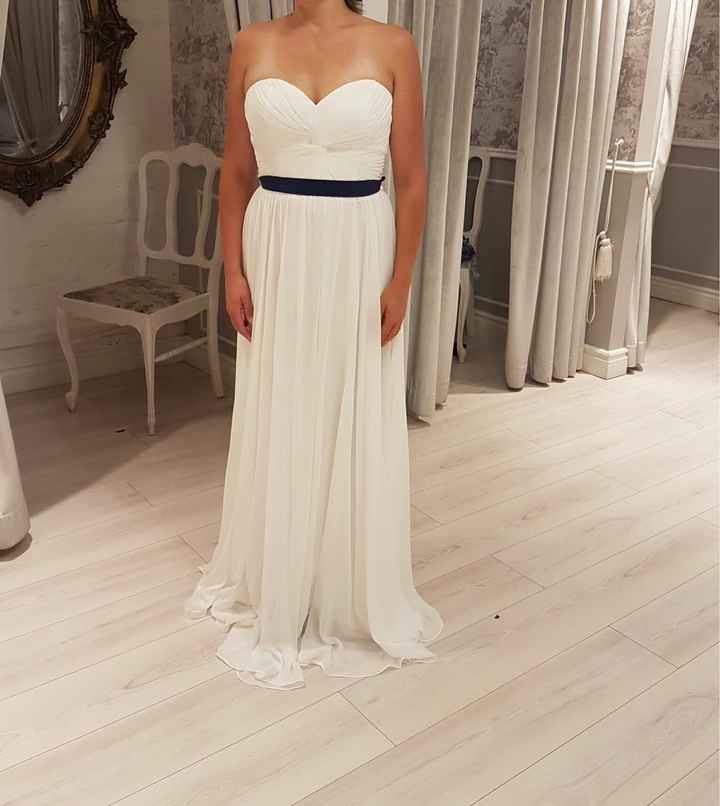 Robe fluide et jupon - 1