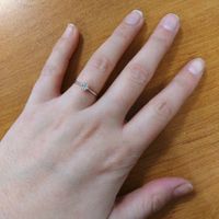 Ma jolie bague de fiancailles 