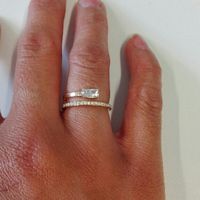 Et vous à quoi ressemble votre bague de fiançailles ? - 1