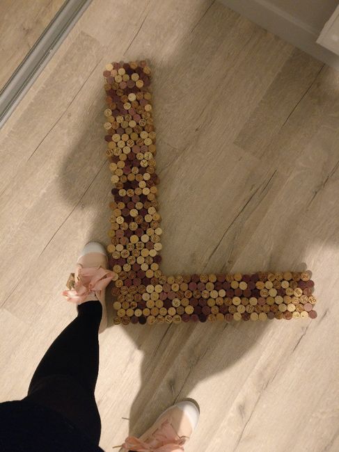 Collage bouchons en liège 2