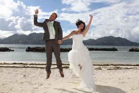 photo de couple Seychelles
