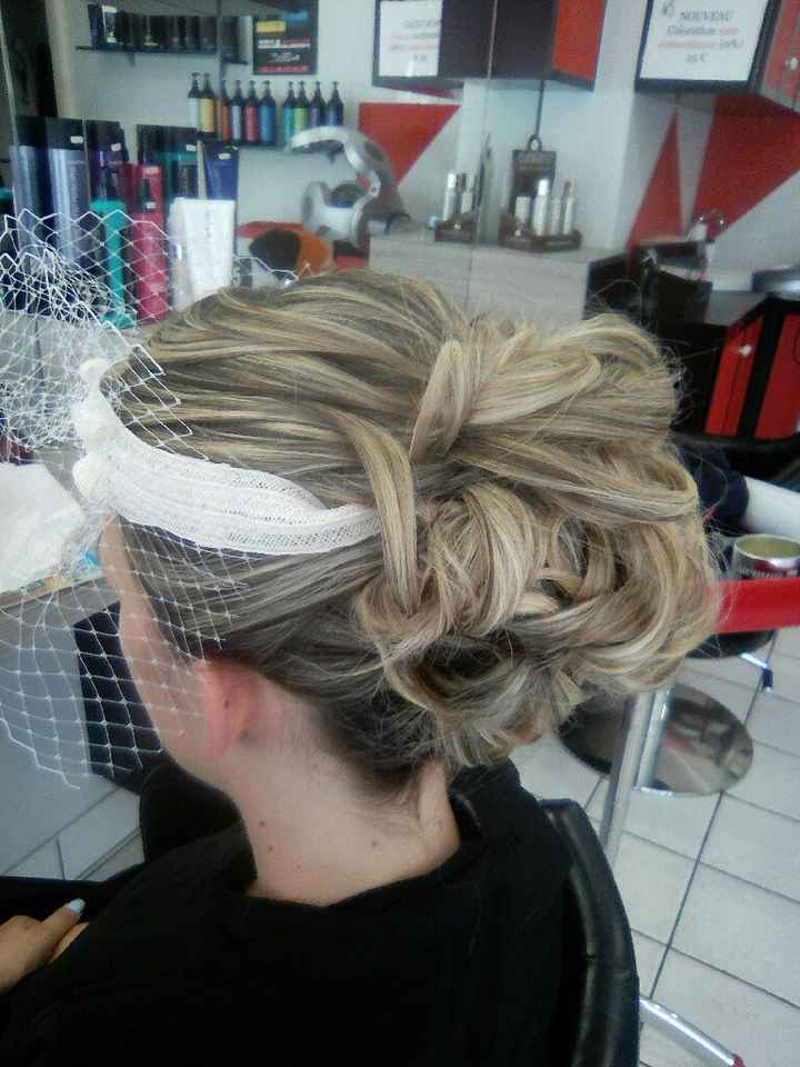 Deuxième essai chignon - 2
