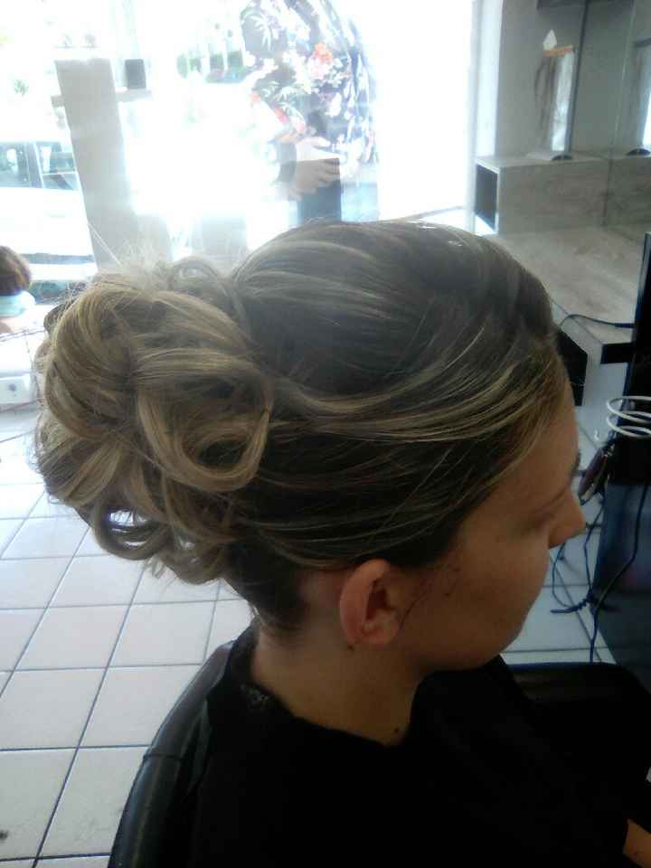 Deuxième essai chignon - 1