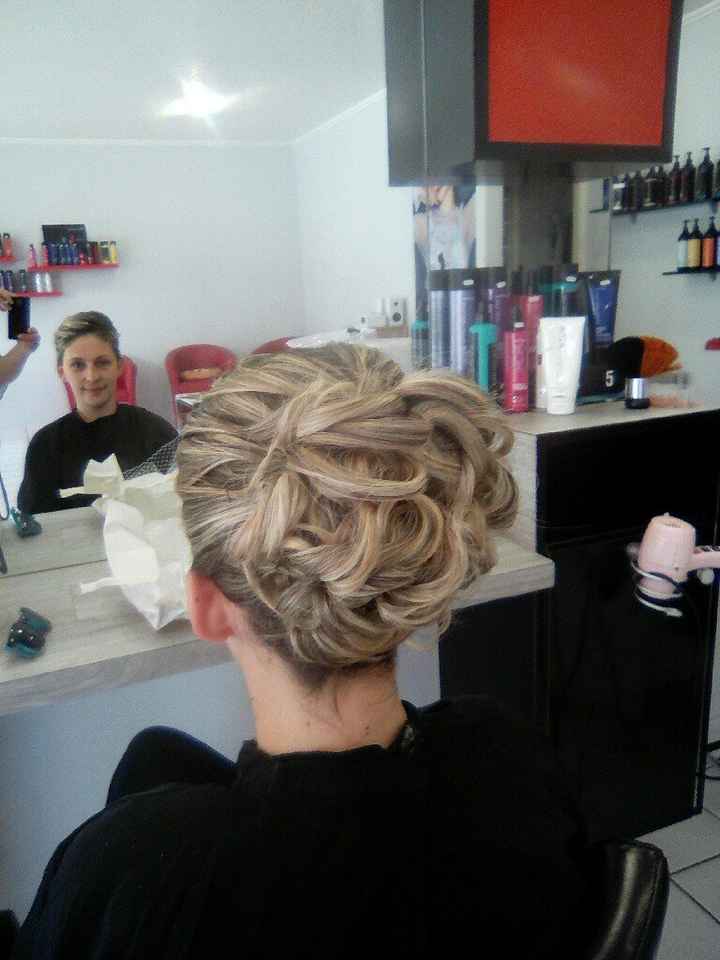 Deuxième essai chignon - 4