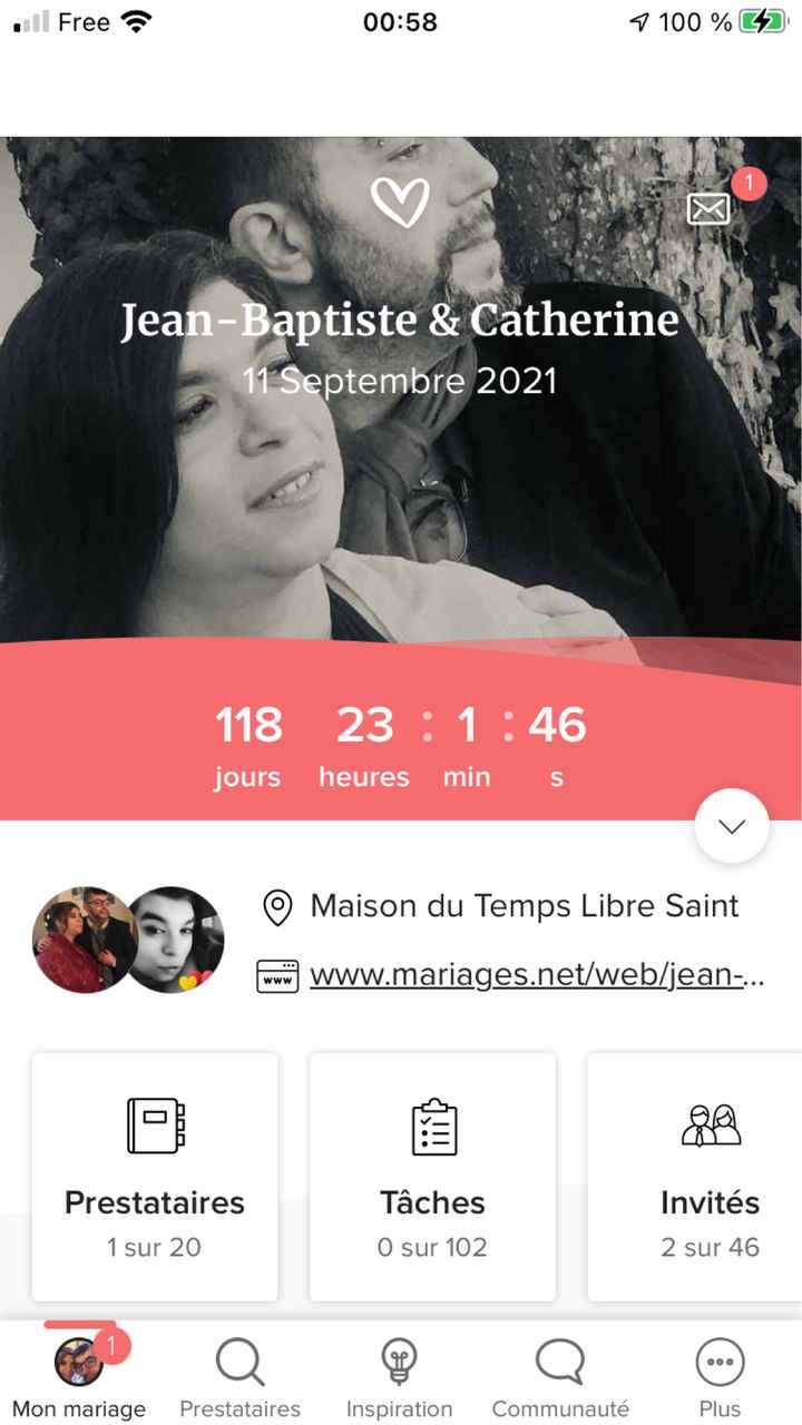 Jour j en approche - 1