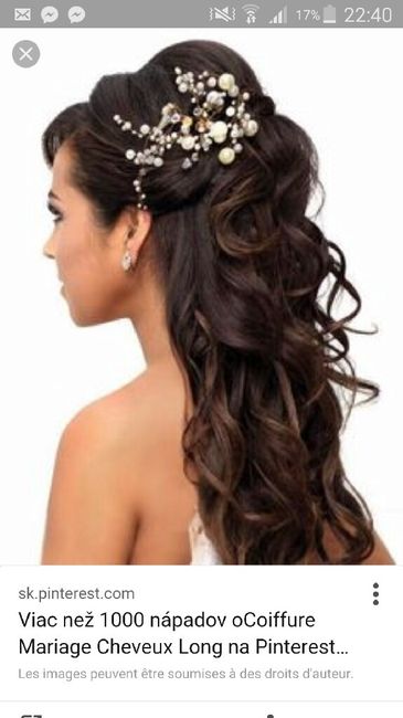 Idées coiffures mariage pour cheveux long - 2