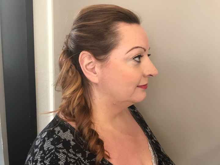 Essai coiffure maquillage et robe - 2