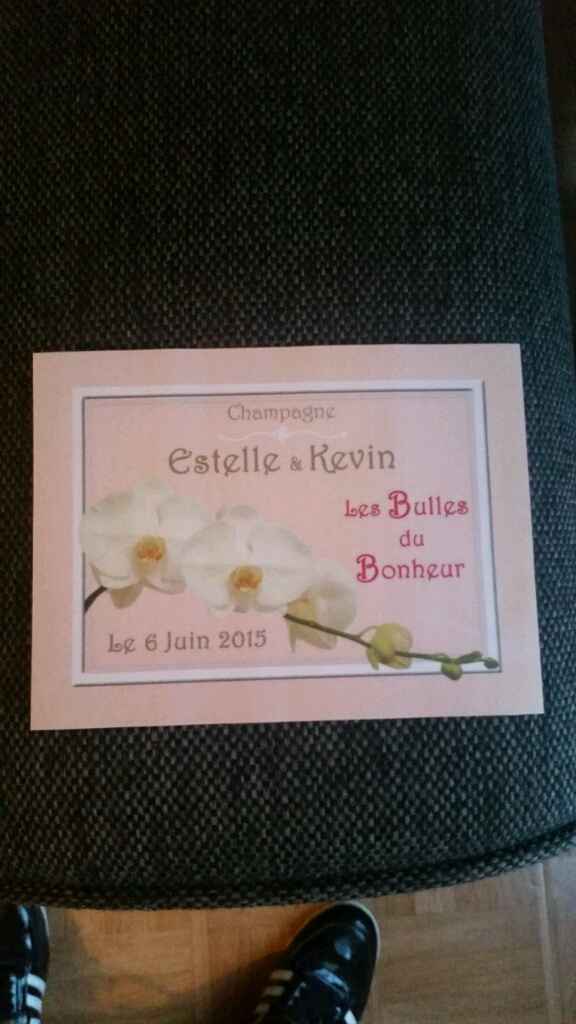 étiquette à champagne - 1