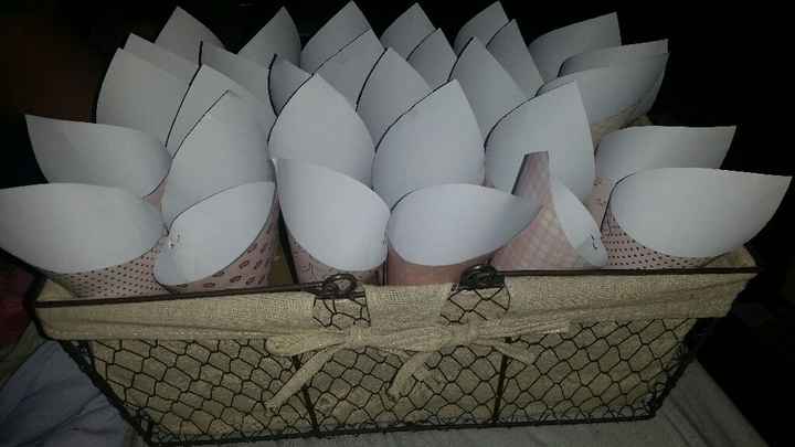 Fabrication de mes cornets à confettis - 1