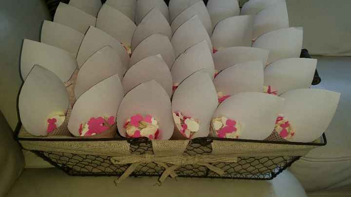 Fabrication de mes cornets à confettis - 1