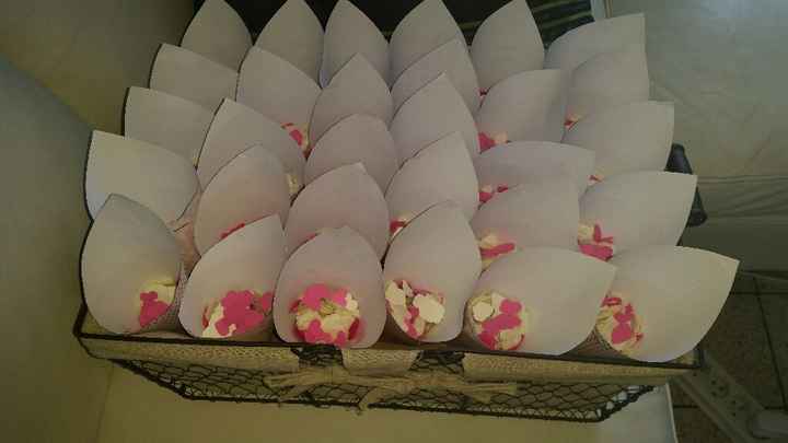 Qu'avez-vous prévu de lancer à la sortie de la marie/eglise ? - 1