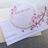Save the date thème Japon - 1
