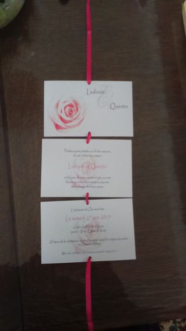 Photo de vos faire part!!!!! - 1