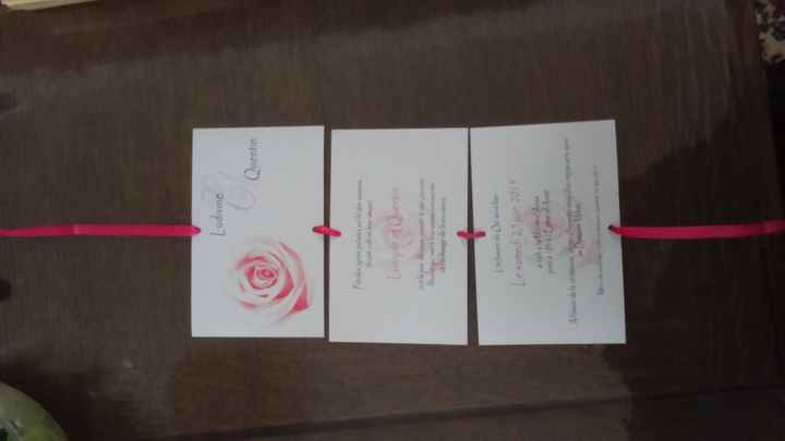 Enfin faire-parts fini ! - 2