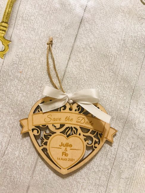 Faire part report mariage 2