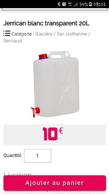 Transport de boisson 1