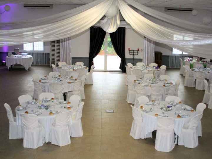 le lieu de réception 