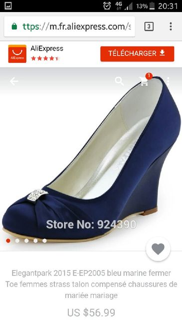 Chaussures commandées... trop happy !!! - 1