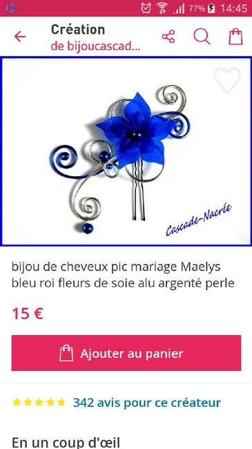 Accessoires coiffure - 1