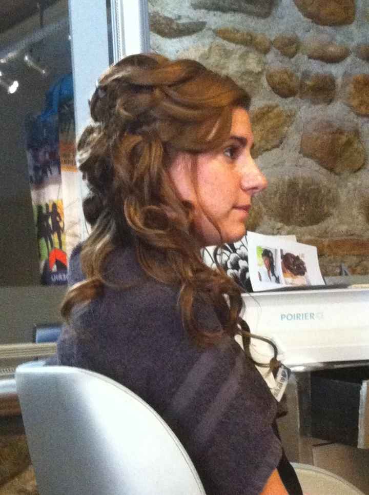 Enfin ... mon essai coiffure :-) - 1