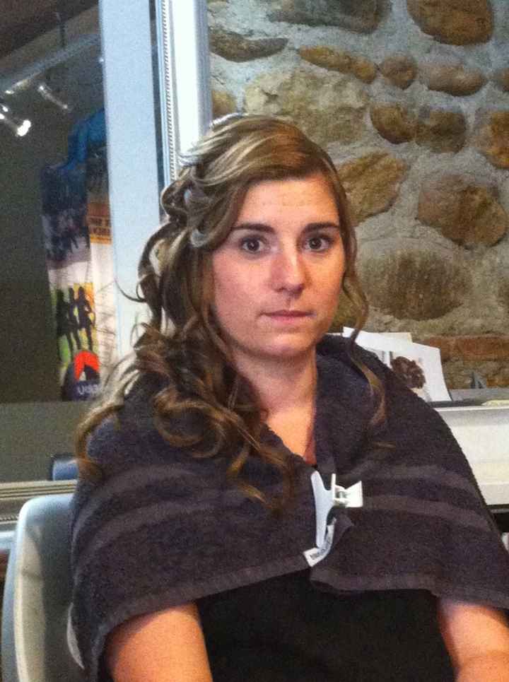 Enfin ... mon essai coiffure :-) - 2