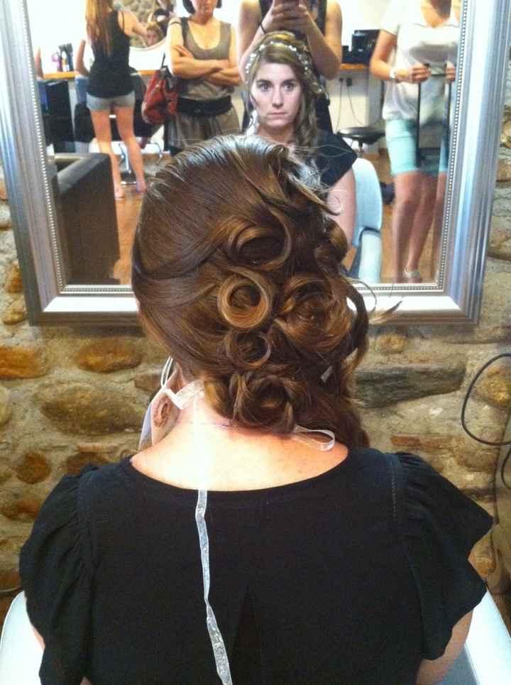 Enfin ... mon essai coiffure :-) - 5