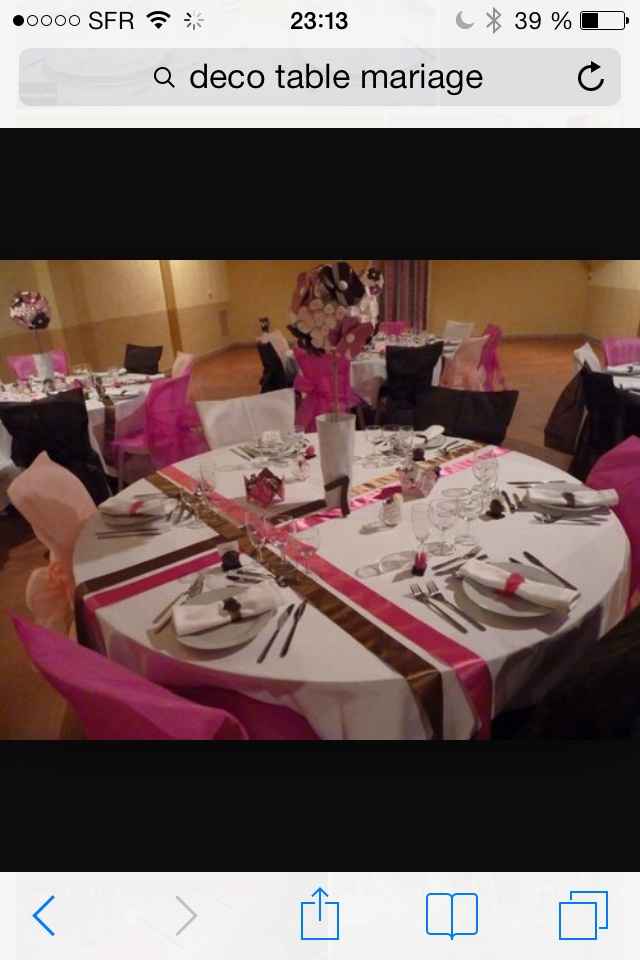 Deco des tables - 1