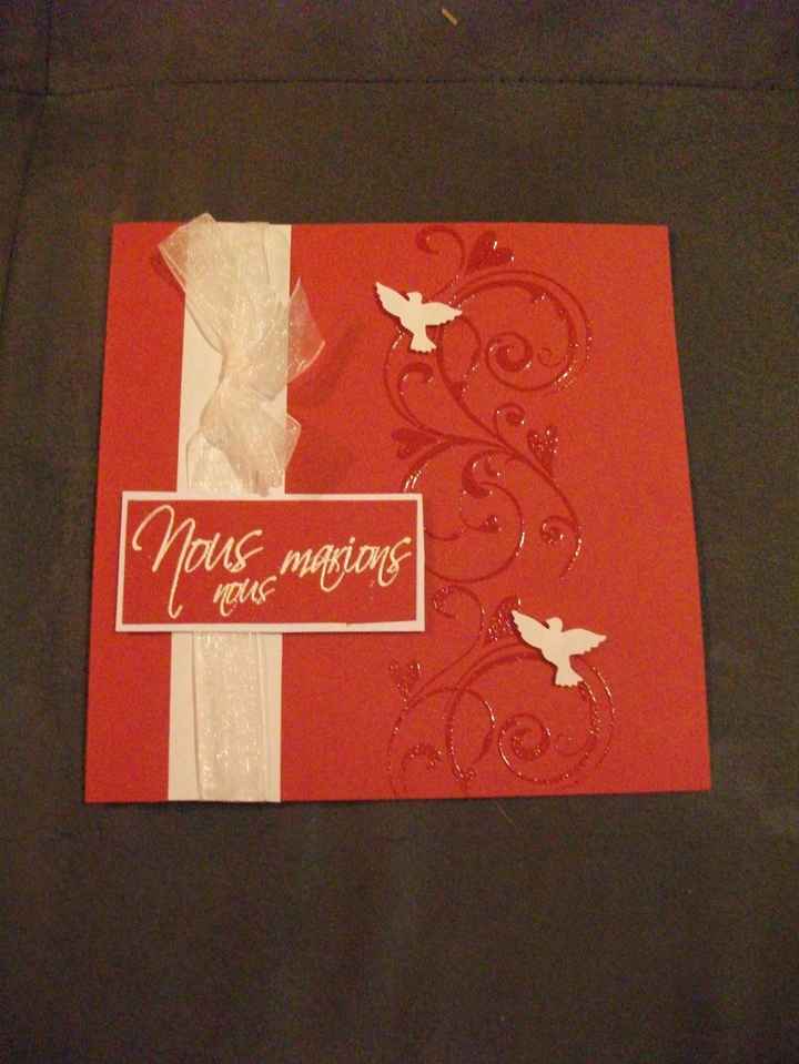 Voici nos faire parts