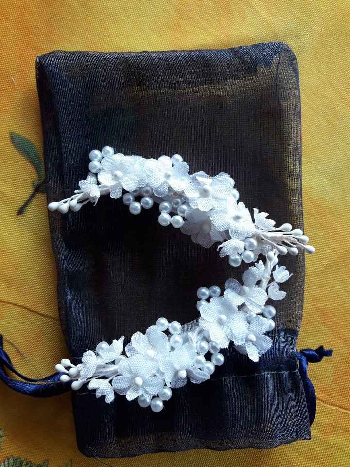 Mes barrettes et attache traîne fait main - 2