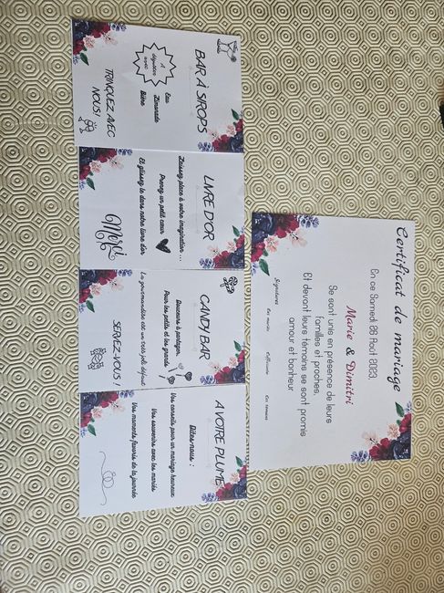 Résultats impressions 1