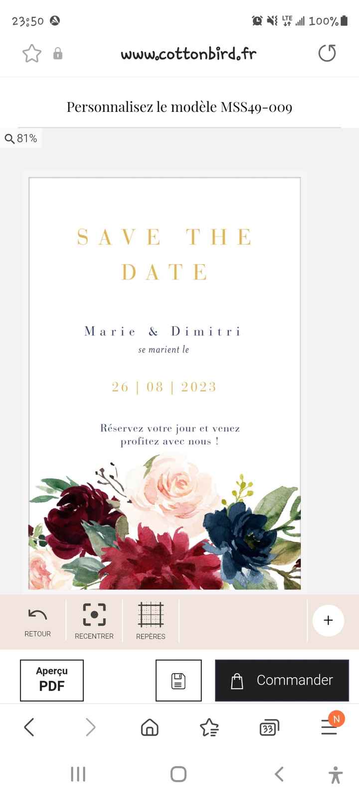 Avis Save The Date - 1