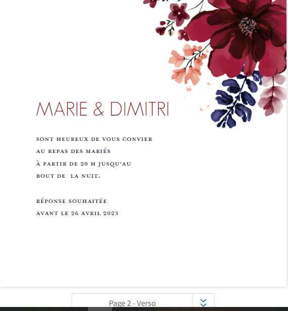 Faire part en création - 5