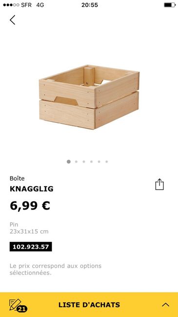 Help : à la recherche de cagettes bois centre de table - 1