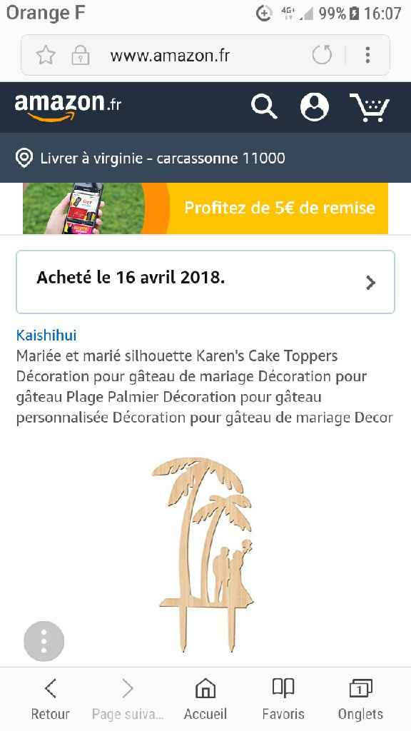 Topper gateau - 1