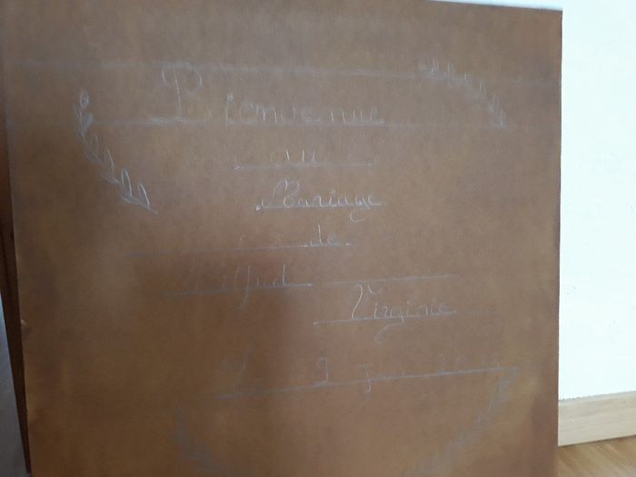 Panneau bienvenu en cours bis - 4