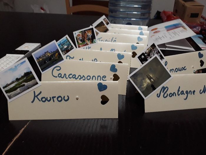 Marque table fin - 1
