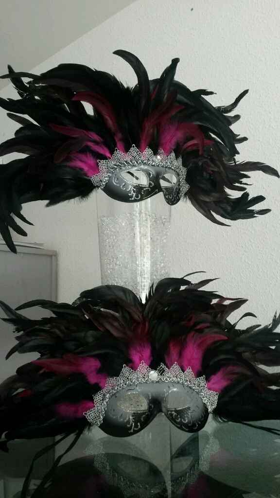 Déco plumes venise perles - 3