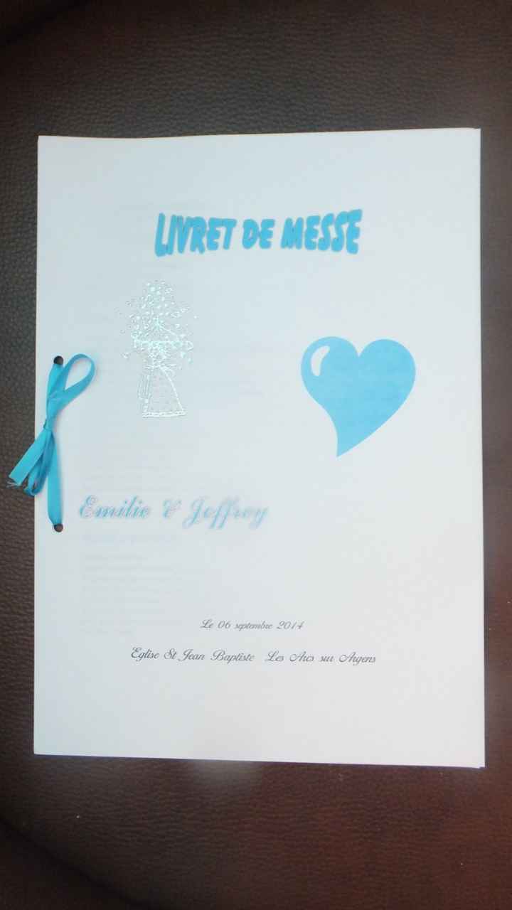 livret de messe