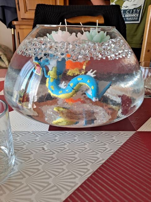 Déco mariage terrarium et aquarium 3