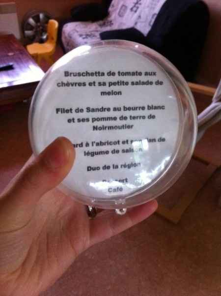 mes menus
