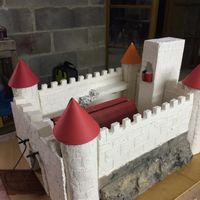 Notre urne château diy - 1