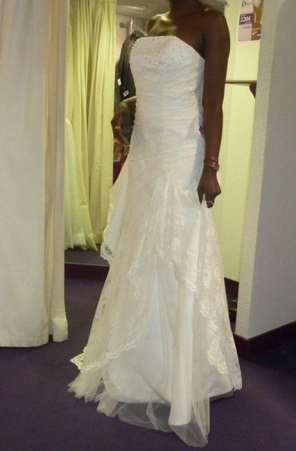 Vends acompte robe mariée point mariage - 2