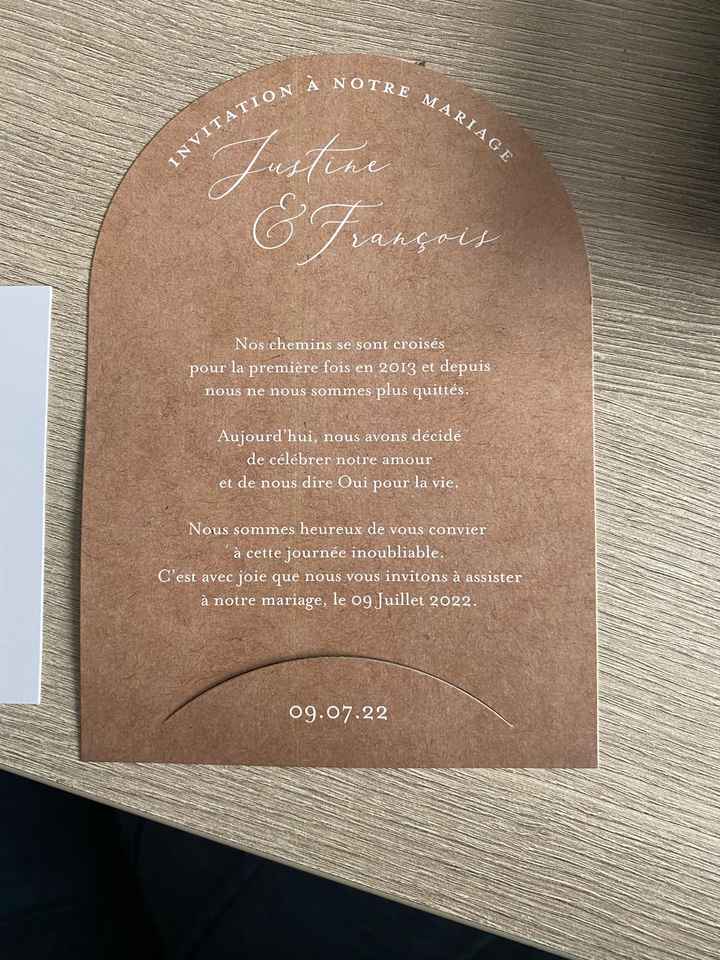 Texte Faire-part - 1