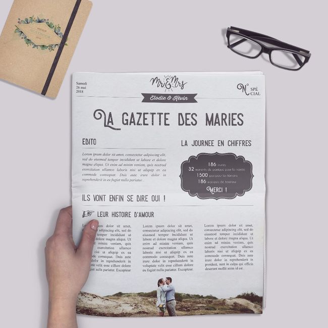 Création de ma gazette 