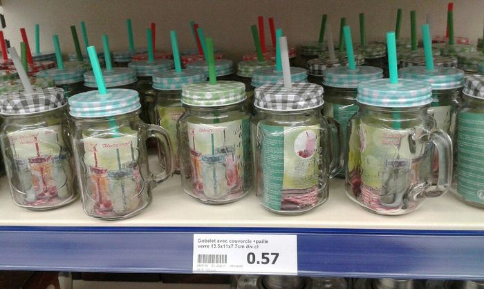 Chopes pas chères chez Action. 1