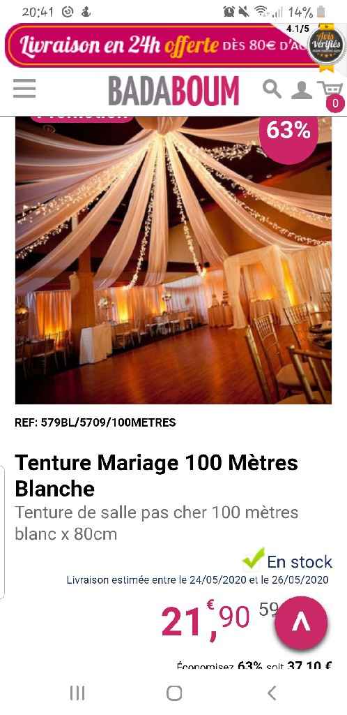 Spunbond pour tentures - 1