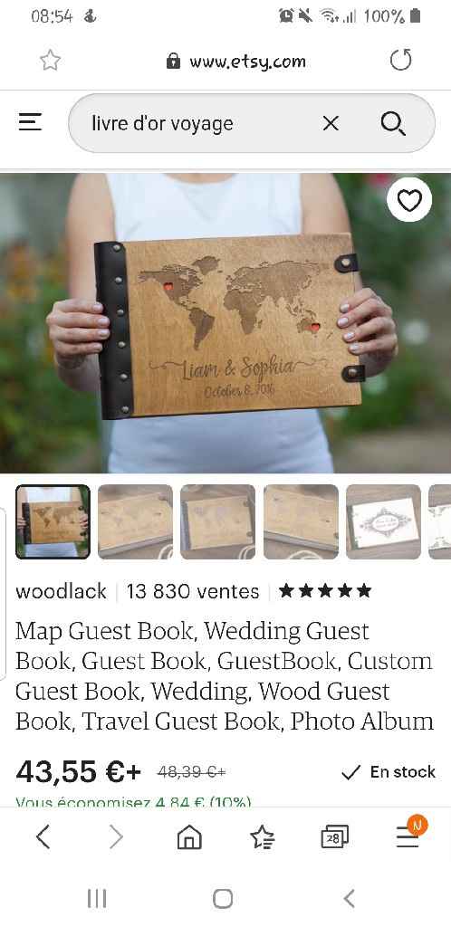 Réception de notre livre d'or 😊 - 1