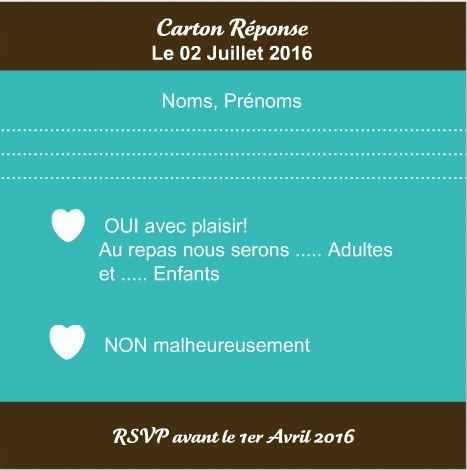 Coupon réponse Recto