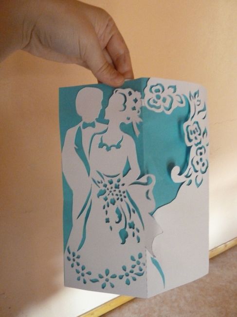 Decoration table Kirigami