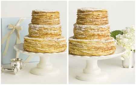gâteau de crêpes, weeding cake